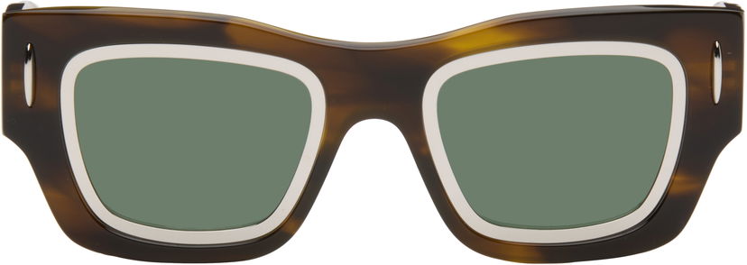 Aurinkolasit Loewe Loewe Cinema Double Layer Sunglasses Ruskea | LW40168IM5352N 840126861396
