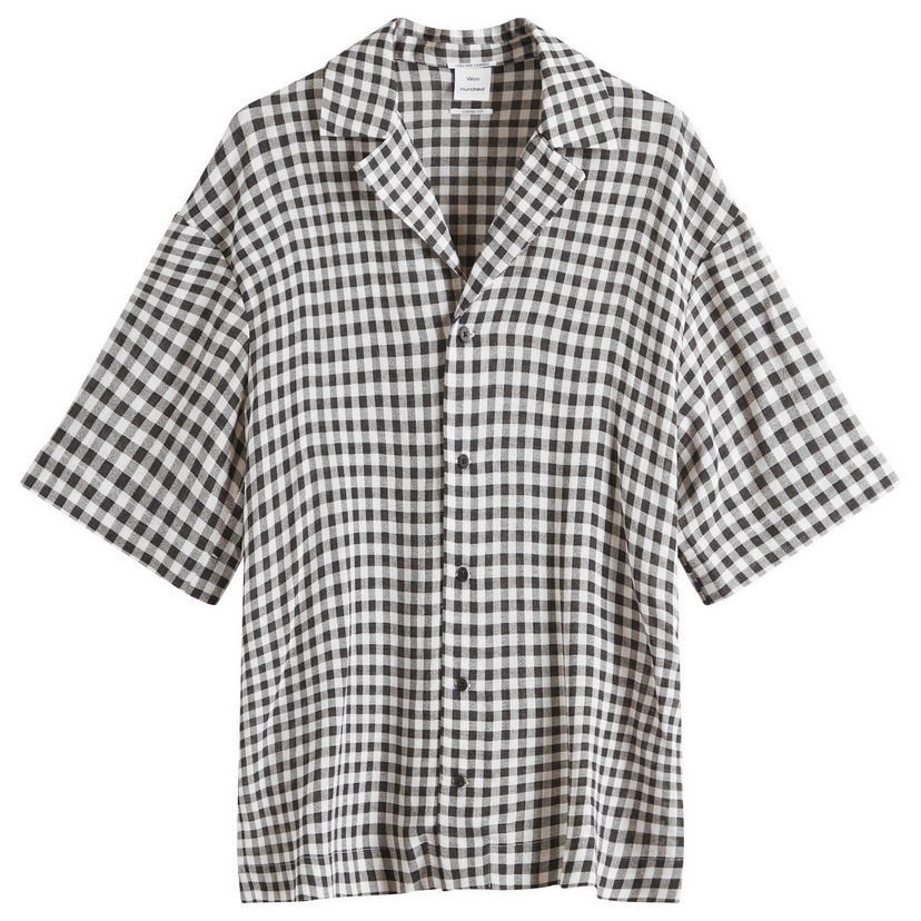 Paita Won Hundred Won Hundred Desmond Check Vacation Shirt, Size Large Monivärinen | 3551-14274