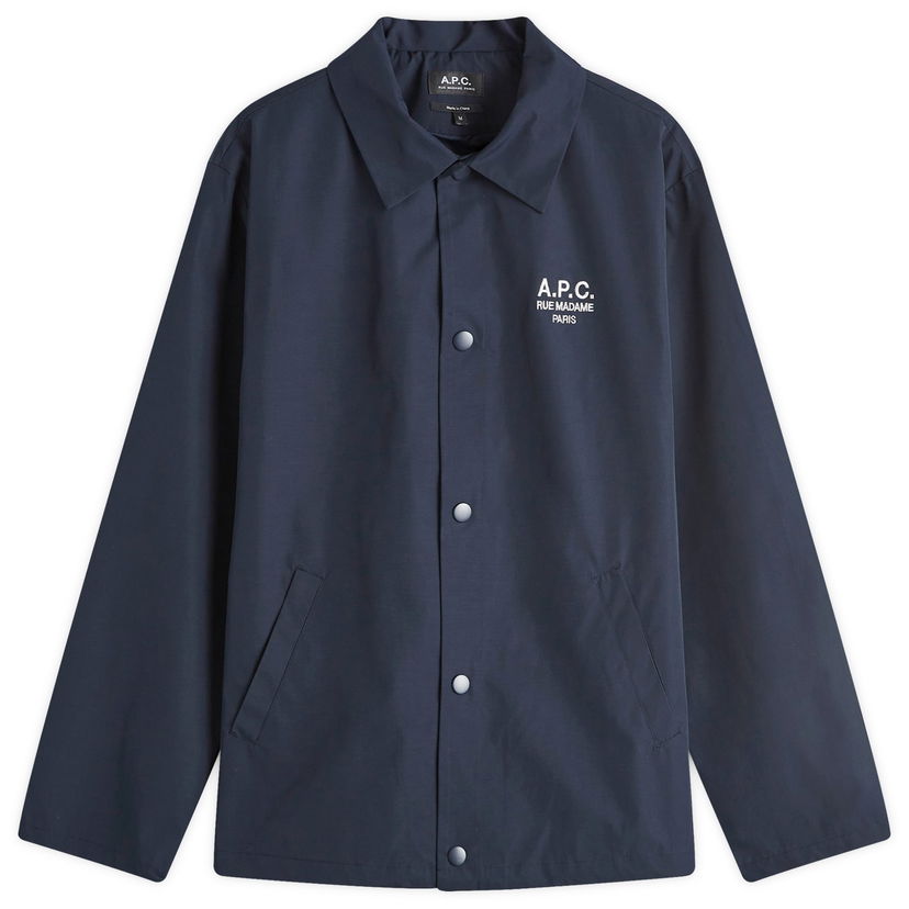 Takki A.P.C. Regis Coaches Jacket Tummansininen | PSAJB-H02960-IAK