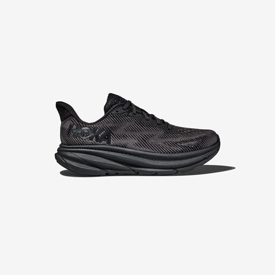 Tennarit ja kengät Hoka One One Clifton 9 Triple Black W Musta | 1127896-BBLC, 1