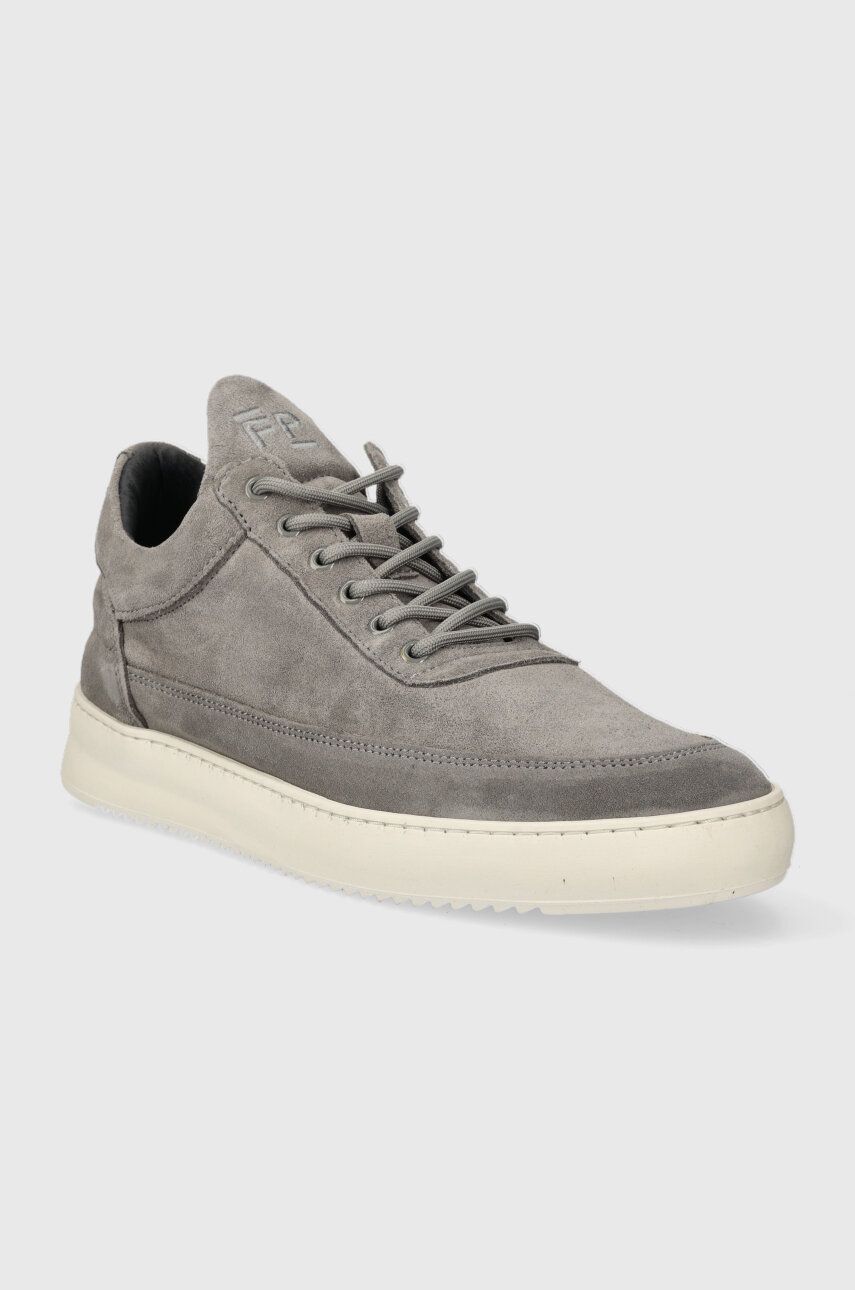 Tennarit ja kengät Filling Pieces Low Top Suede Harmaa | 10122791002, 1