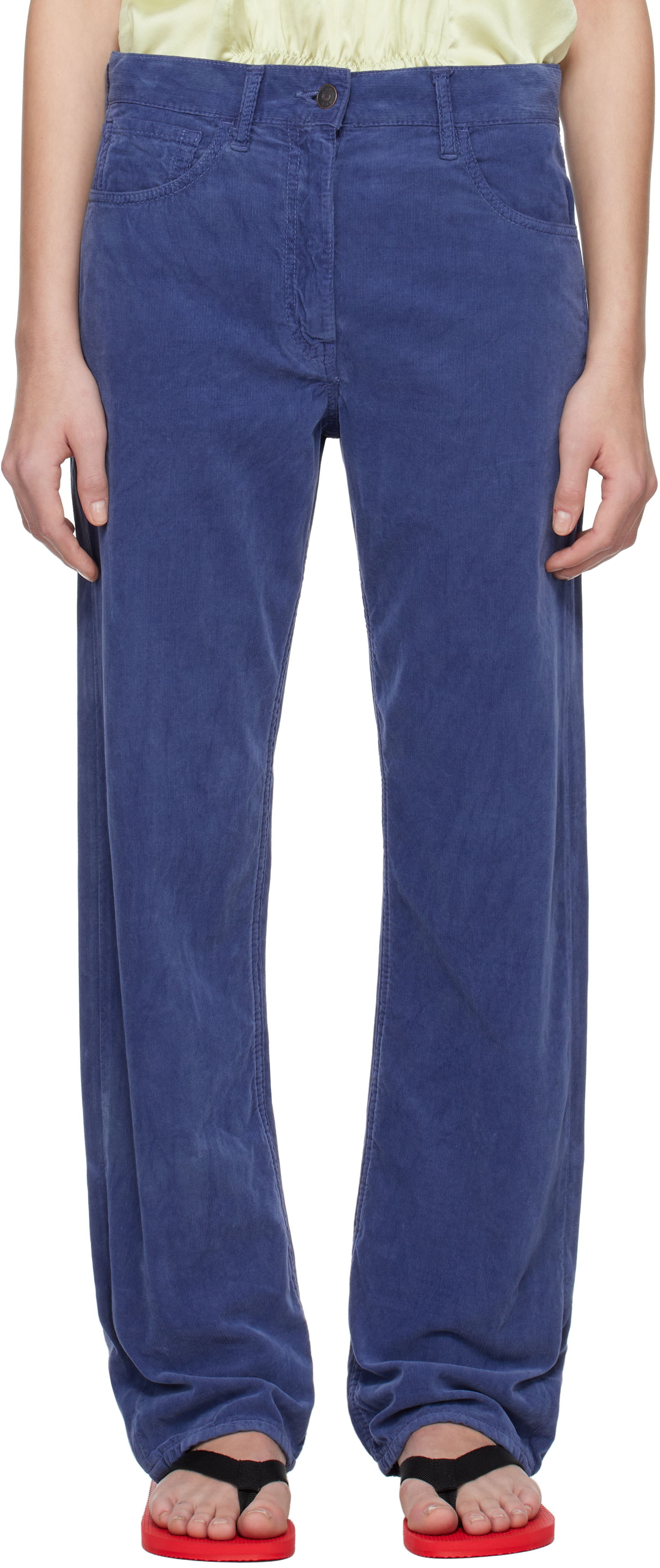 Housut The Row The Row Tarley Corduroy Trousers Sininen | 8766-W3737, 0