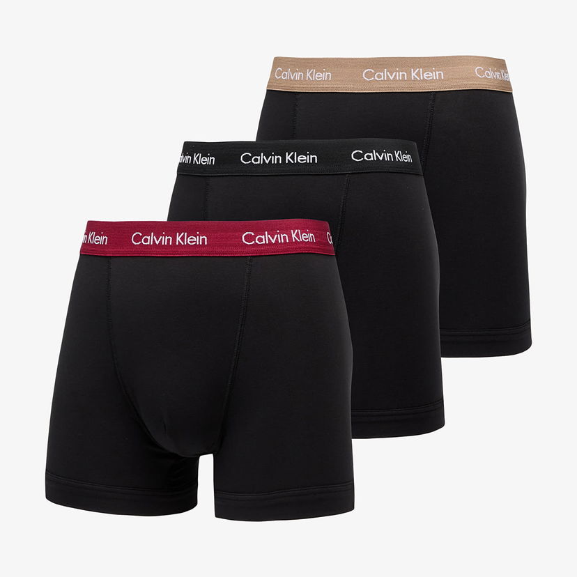 Nyrkkeilijät CALVIN KLEIN Trunk 3-Pack Black Musta | U2662G NOP
