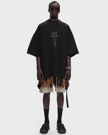 Shortsit Rick Owens Rick Owens DRKSHDW Knit Sweat Shorts Musta | DU02D2390-FSUN-0983, 2