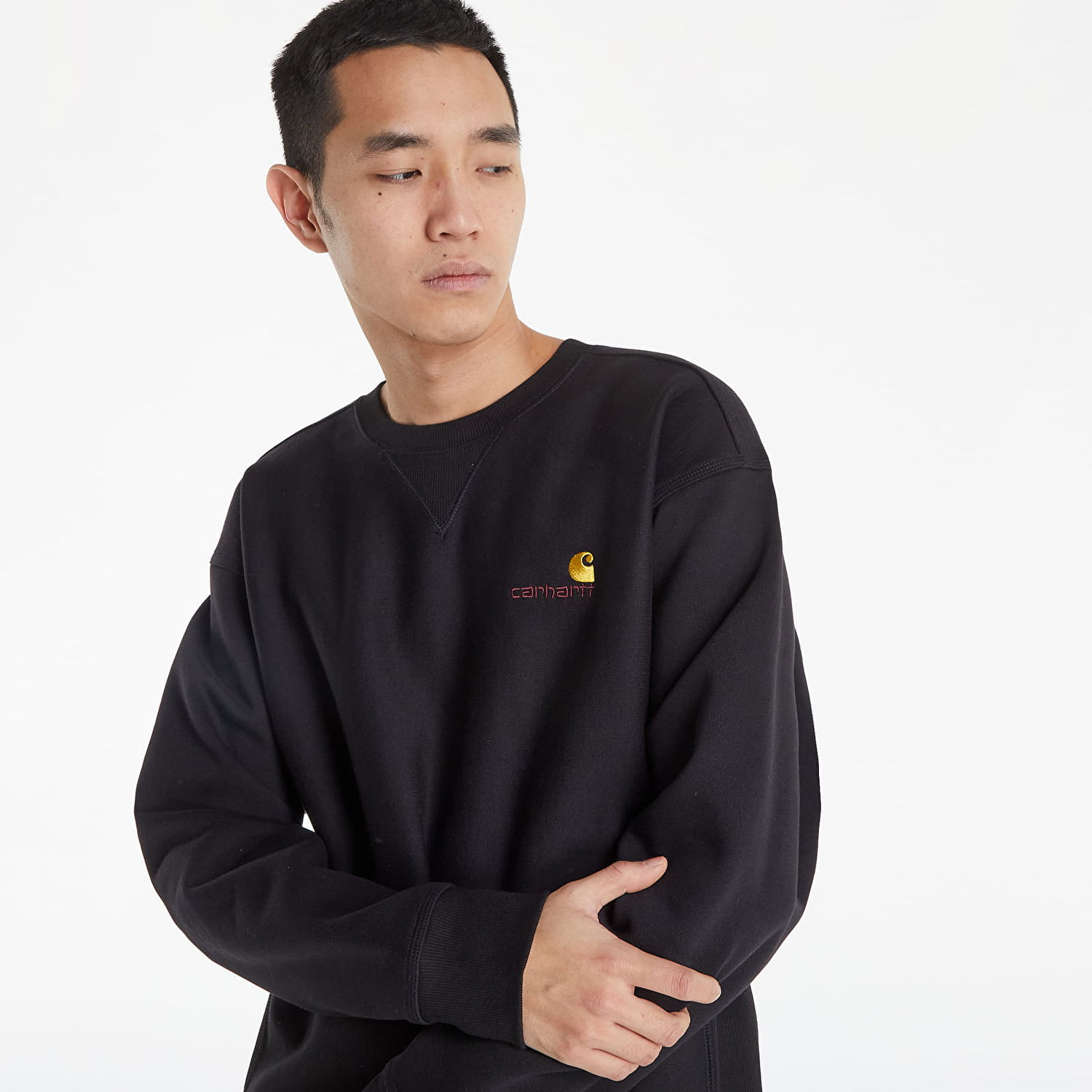 Huppari Carhartt WIP American Script Musta | I025475.89XX, 1