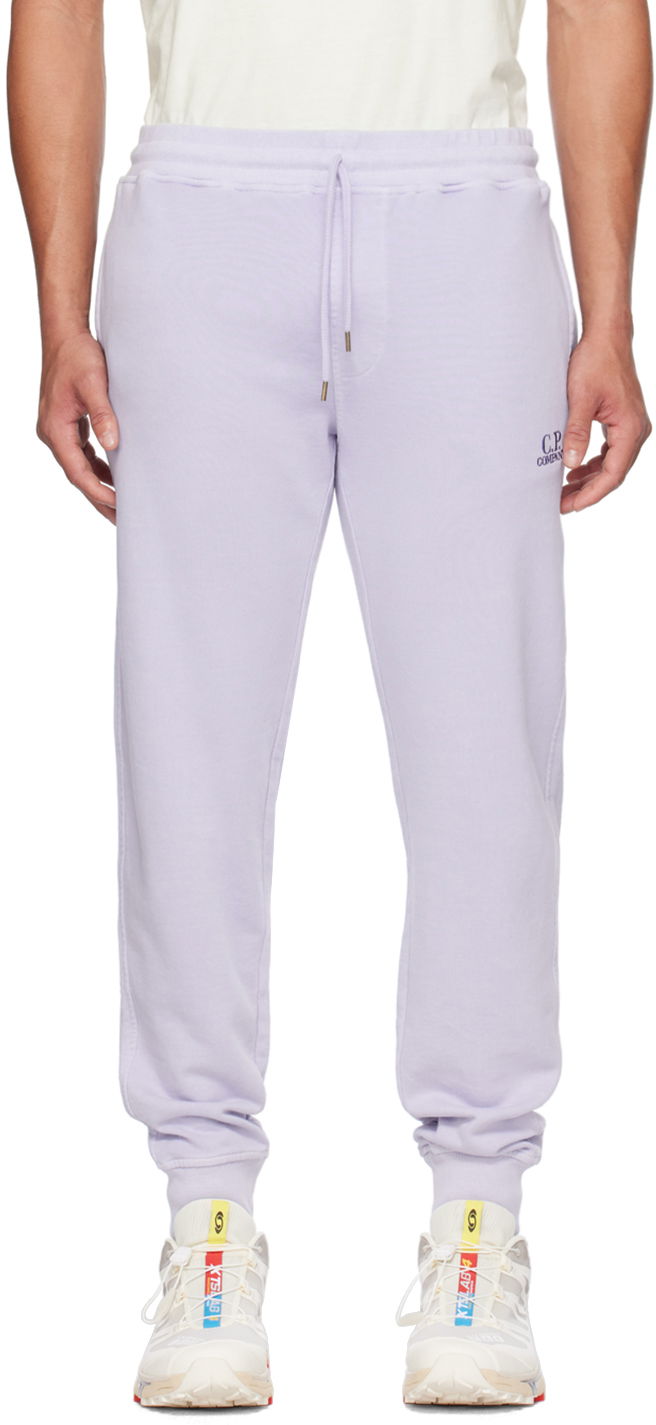 Verryttelyhousut C.P. Company Drawstring Sweatpants Violetti | 14CMSP138B-005398R, 0