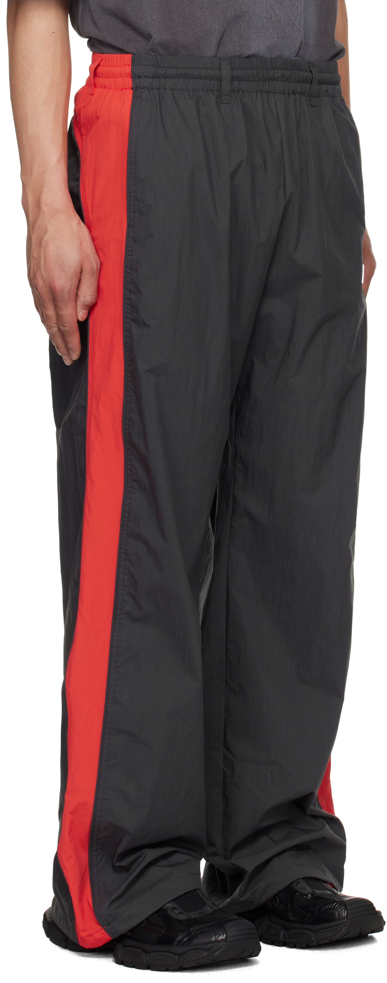 Verryttelyhousut We11done We11done Selldone Colorblock Trousers Musta | WD-PT1-25-246-U-CH, 1