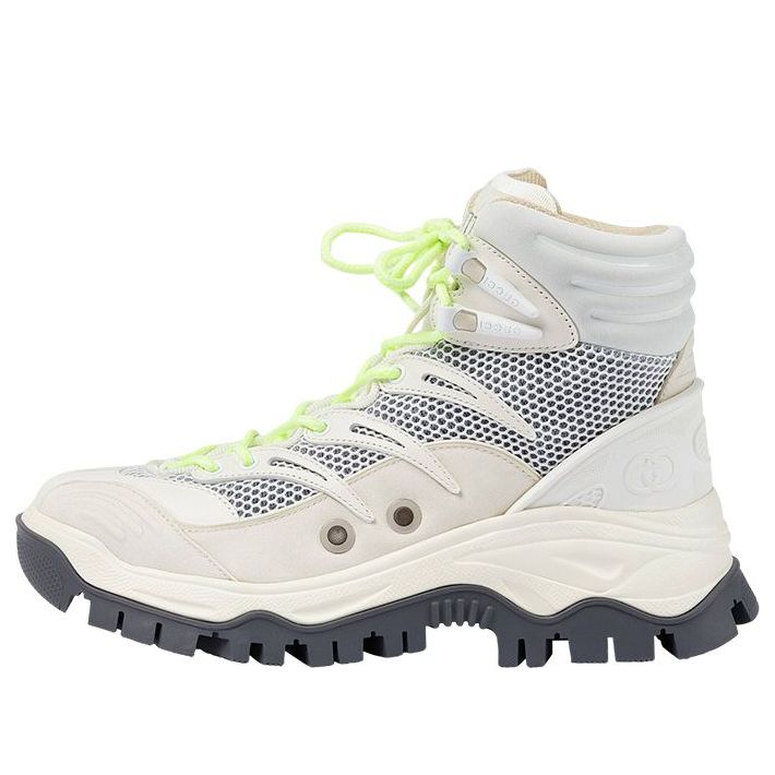 Tennarit ja kengät Gucci Lace Up Ankle Boot Valkoinen | 701268-2KD20-9094, 0