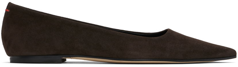 Mekko Aeyde Aeyde Cassy Suede Ballerina Flats Ruskea | A11-FL-SNDP8 FL130-FW24-953-017