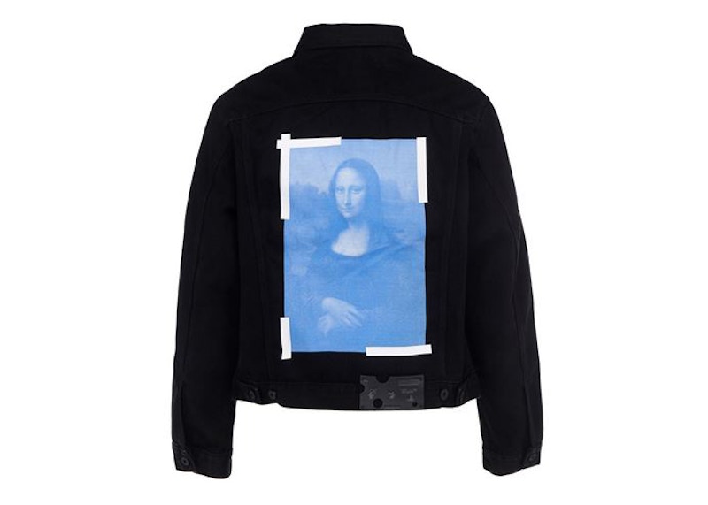 Takki Off-White Mona Lisa Denim Jacket Musta | OMYE054R21DEN0011001