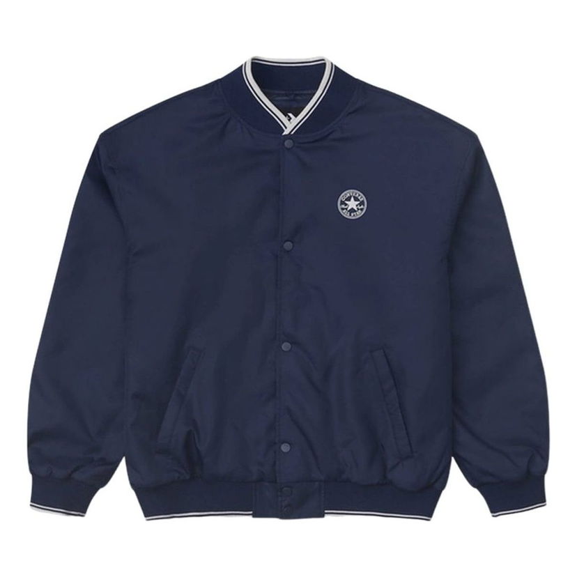 Bomber-takki Converse Logo Baseball Jacket Sininen | 10025987-A02