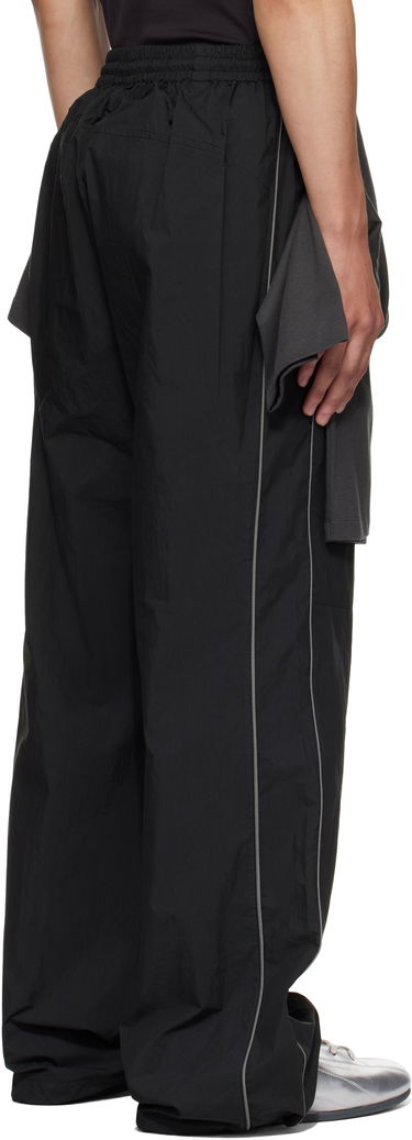 Housut We11done We11done Layered Track Pants Musta | WD-PT2-25-250-U-BK, 2
