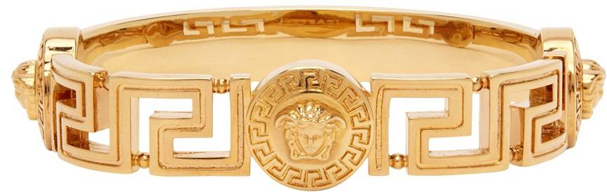 Rannerengas Versace Medusa Cuff Bracelet Beige | 1004824_1A00620_3J000, 0
