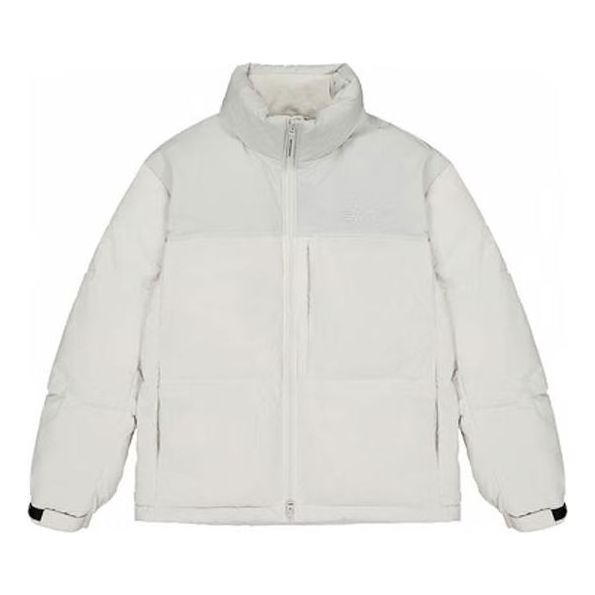 Puffer takki New Balance Winter Puffer Coat Valkoinen | NPD49011-LGR