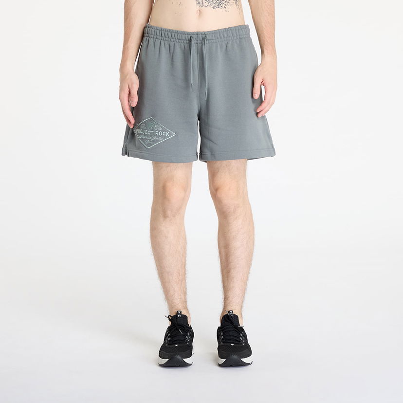 Shortsit Under Armour Project Rock Heavyweight Tools Shorts Clay Green/ Clay Green Vihreä | 1386901-709