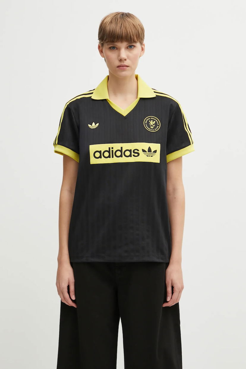 Jersey adidas Originals Originals Football Club Tee Musta | JW2562