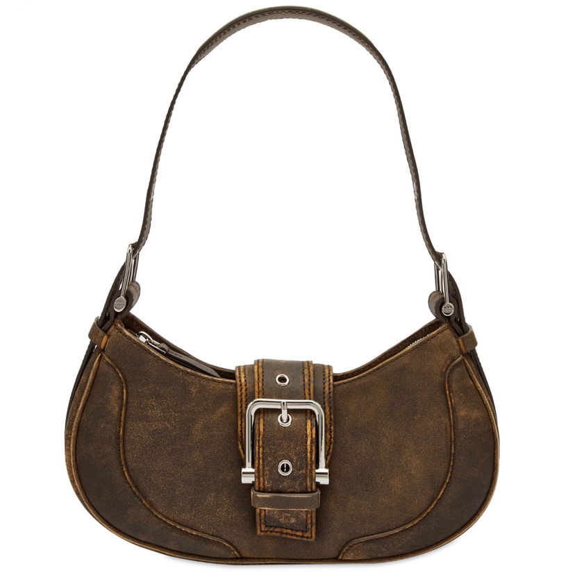 Olkalaukku OSOI Vintage Brown Brocle Shoulder Bag Ruskea | 23SB050-02-13