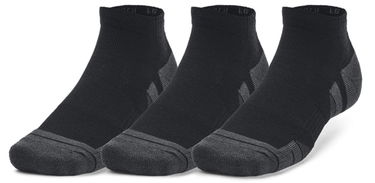 Sukat Under Armour Perfromance Tech Socks - 3pack Musta | 1379504-001, 0