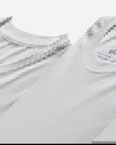 T-paita Alpha Industries Studio Edition T-Shirt Valkoinen | X156550 09, 3