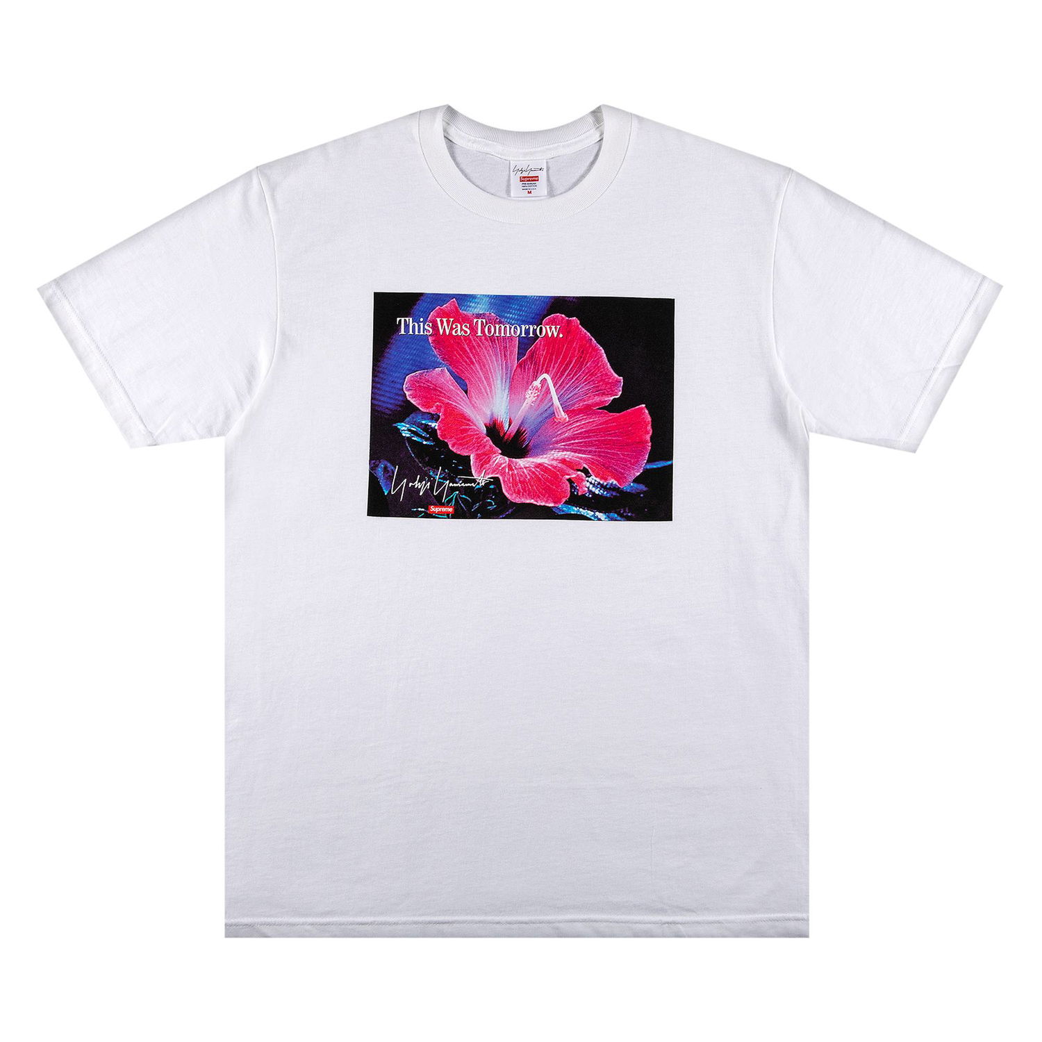 T-paita Supreme Yohji Yamamoto x This Was Tomorrow Tee Valkoinen | FW20T3 WHITE, 1