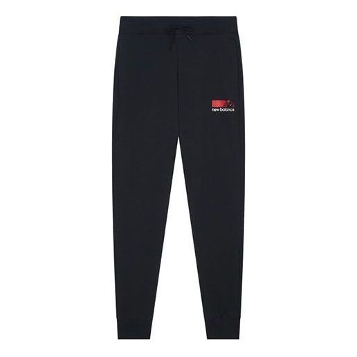 Verryttelyhousut New Balance Logo Print Track Pants Tummansininen | MP13900-BK, 0