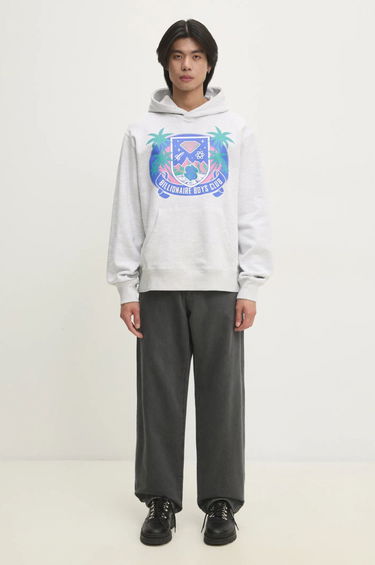 Huppari BILLIONAIRE BOYS CLUB Billionaire Boys Club Tropical Crest Popover Hoodie Harmaa | B24447, 4