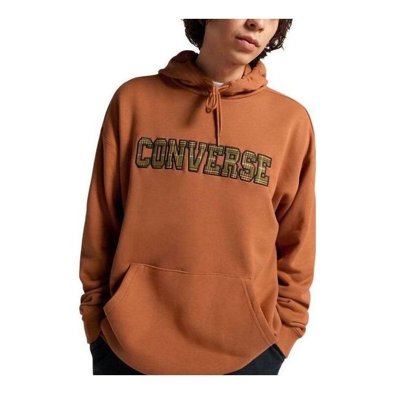 Huppari Converse All Star Logo Namesake Hoodie Ruskea | 10025629-A03