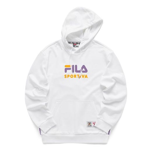 Huppari FILA Athleisure Hoodie Valkoinen | T11U112210F-WT