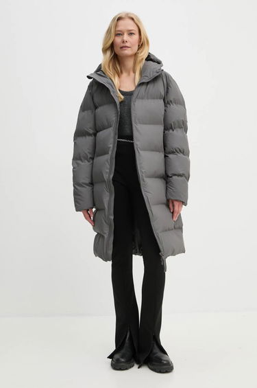 Puffer takki Rains Long Puffer Down Jacket Harmaa | 15130.13, 2