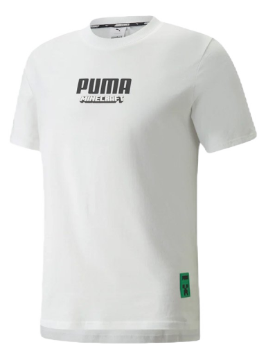 T-paita Puma x MINECRAFT Graphic Valkoinen | 534374_02