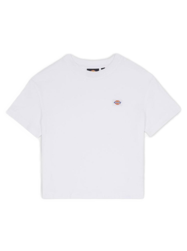 Crop top Dickies Oakport Cropped T-Shirt Valkoinen | DK0A4Y8L-WHX