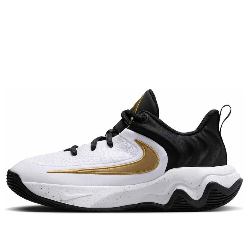 Tennarit ja kengät Nike Giannis Immortality 4 'Black White Gold' (GS) Valkoinen | IH7664-003