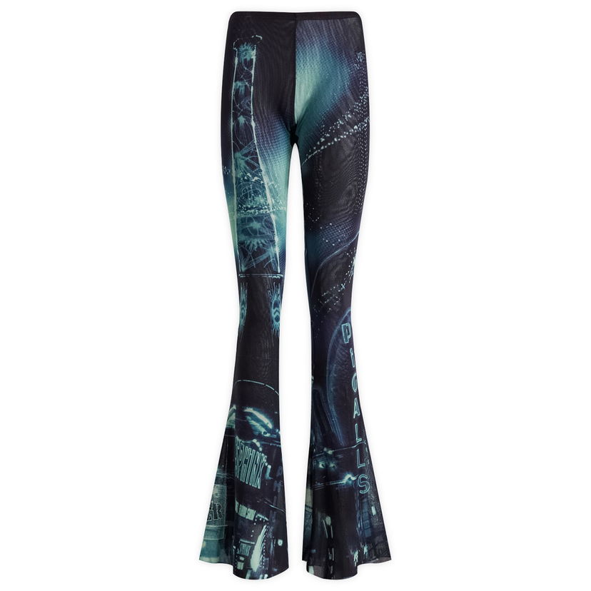 Leggingsit Jean Paul Gaultier Pigalle Print Mesh Trousers Musta | 2430FPA157T55259560100
