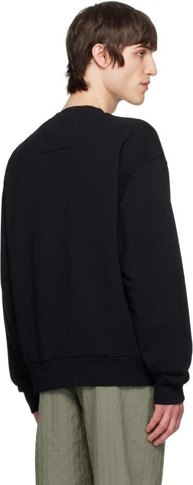 Villapaita Givenchy Givenchy Cotton Sweatshirt with Patches Musta | BMJ0LC3YQQ001, 2