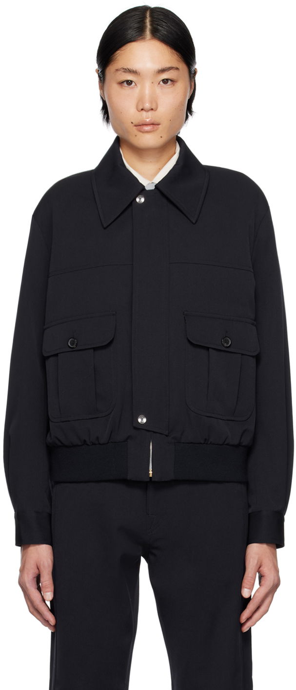 Takki Paul Smith Paul Smith Zip Jacket Musta | M1R-464Y-L01996-49