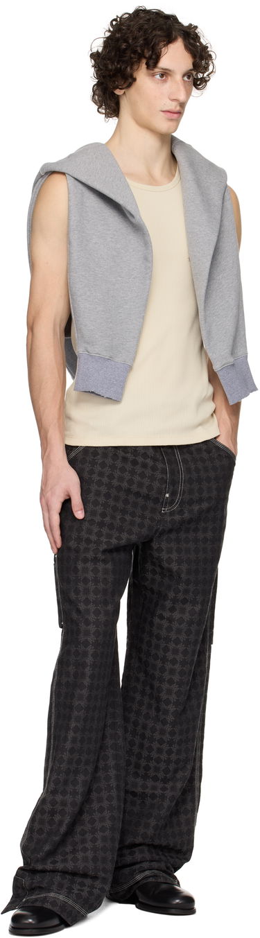 Cargo housut AMIRI Amiri MA Quad Work Trousers Musta | AMPACA1039, 3