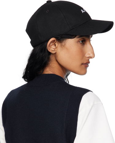Korkki A.P.C. A.P.C. Charlie Baseball Cap Musta | COZZS-M24069, 2