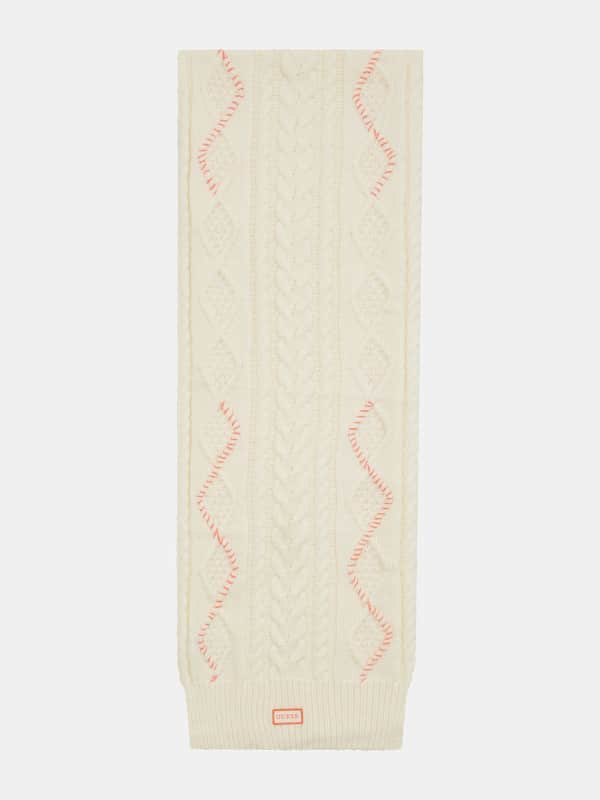Huivi GUESS Knitted Scarf Beige | AW9971WOL03, 0