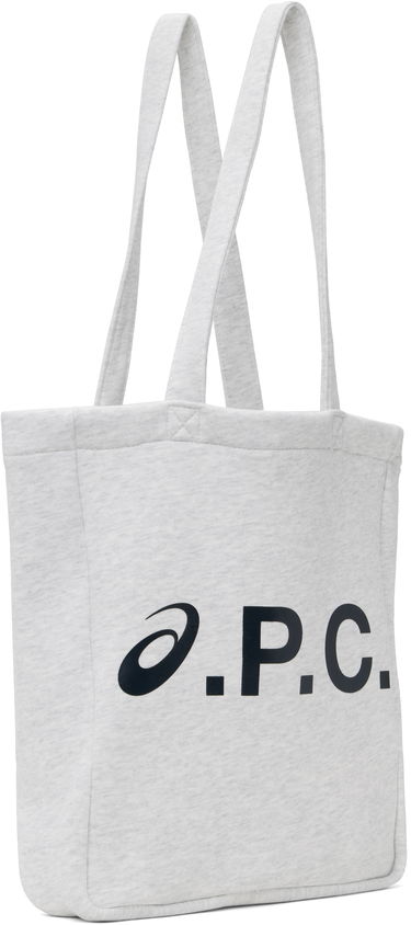 Kangaskassi A.P.C. A.P.C. ASICS Edition Lou Tote Bag Harmaa | COHHK-M61977, 1