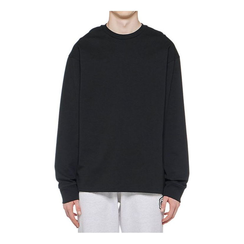 Villapaita Onitsuka Tiger Tiger Graphic Long Sleeve T-Shirt Musta | 2183B306-001