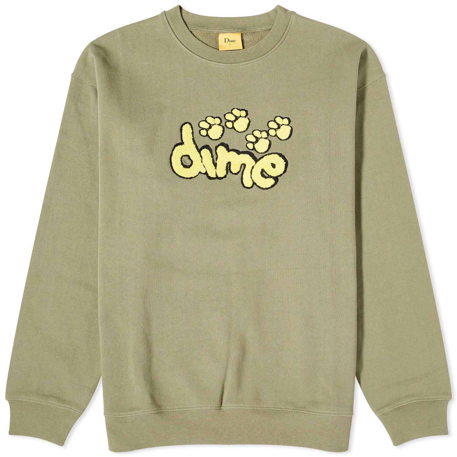Villapaita Dime Pawz Chenille Crewneck Vihreä | DIME23D2F14GRN, 0