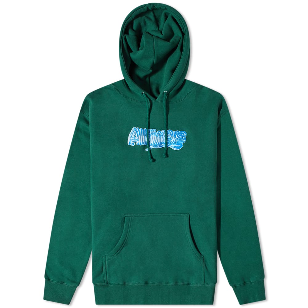 Huppari Alltimers Balloon Hoody Vihreä | ATSU22-FLC0101-DKG, 0