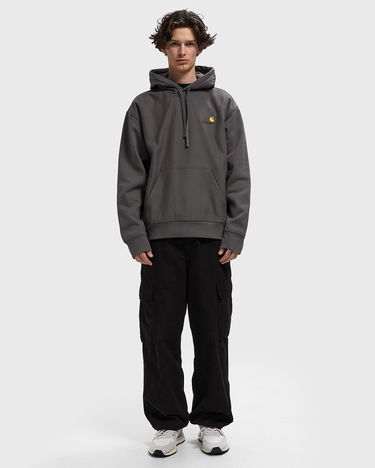 Huppari Carhartt WIP American Script Hooded Sweatshirt Harmaa | I028279-33C.XX, 2