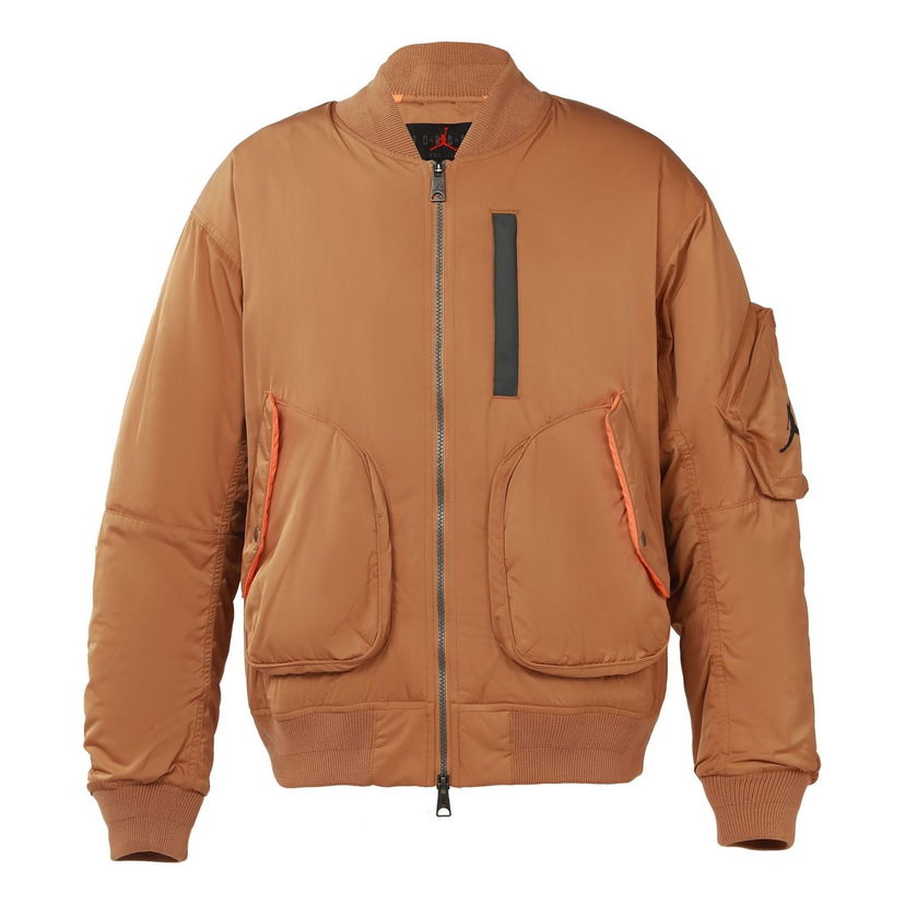 Bomber-takki Jordan Jordan MA-1 Flight Reflective Warm Jacket Ruskea | CK6669-290