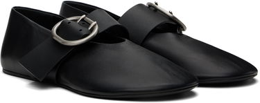 Tennarit ja kengät Jil Sander Jil Sander Buckle Ballerina Flats Musta | J15WZ0031_P8175, 3