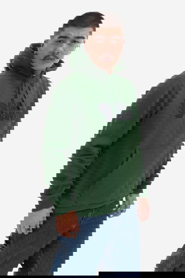 Huppari FJÄLLRÄVEN Hoodie With Print Vihreä | F84144.678, 4