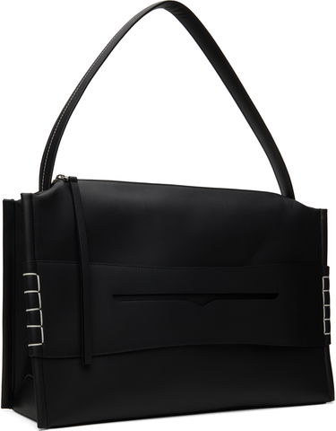 Kangaskassi JW Anderson JW Anderson Large Loafer Shoulder Bag Musta | HB0717-LA0360, 4