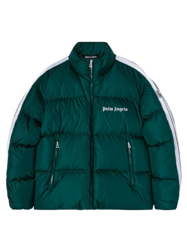 Puffer takki Palm Angels Classic Track Down Jacket Vihreä | PMED019F22FAB0015501
