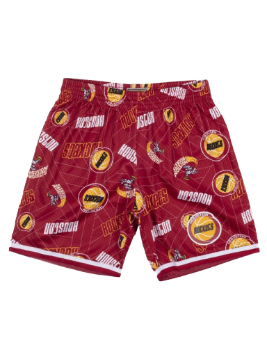Shortsit Mitchell & Ness Houston Rockets Swingman Short Punainen | SHORBW19082-HROPTRD