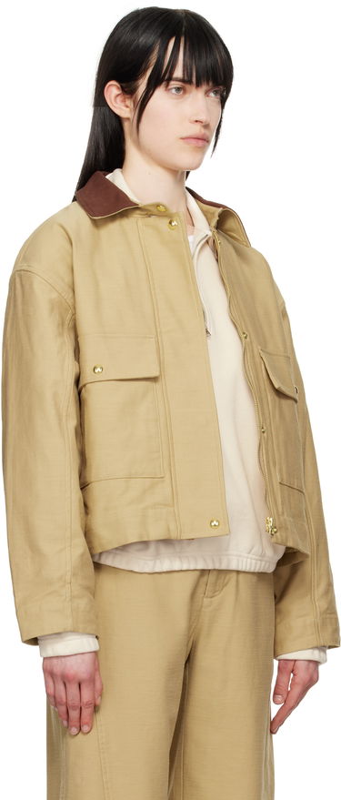 Takki rag & bone Rag & Bone Nonie 2-in-1 Twill Jacket Beige | WAW25S20167516, 1